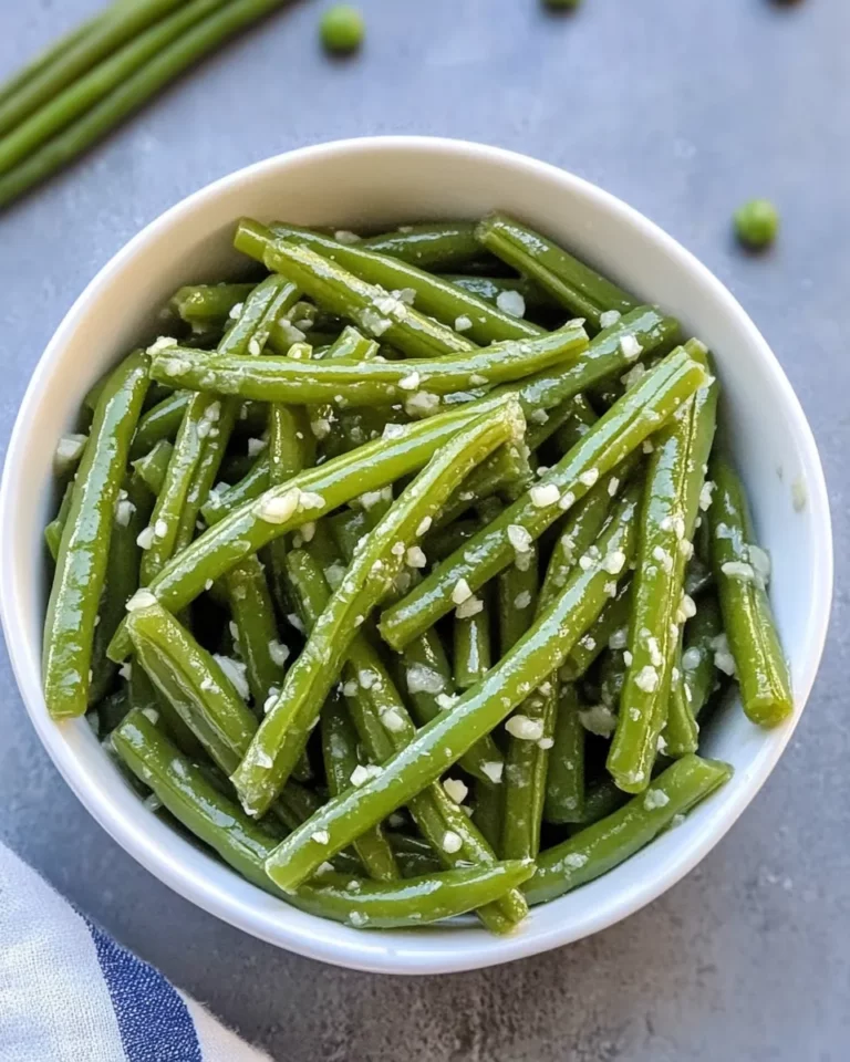 Instant Pot Garlic Green Beans