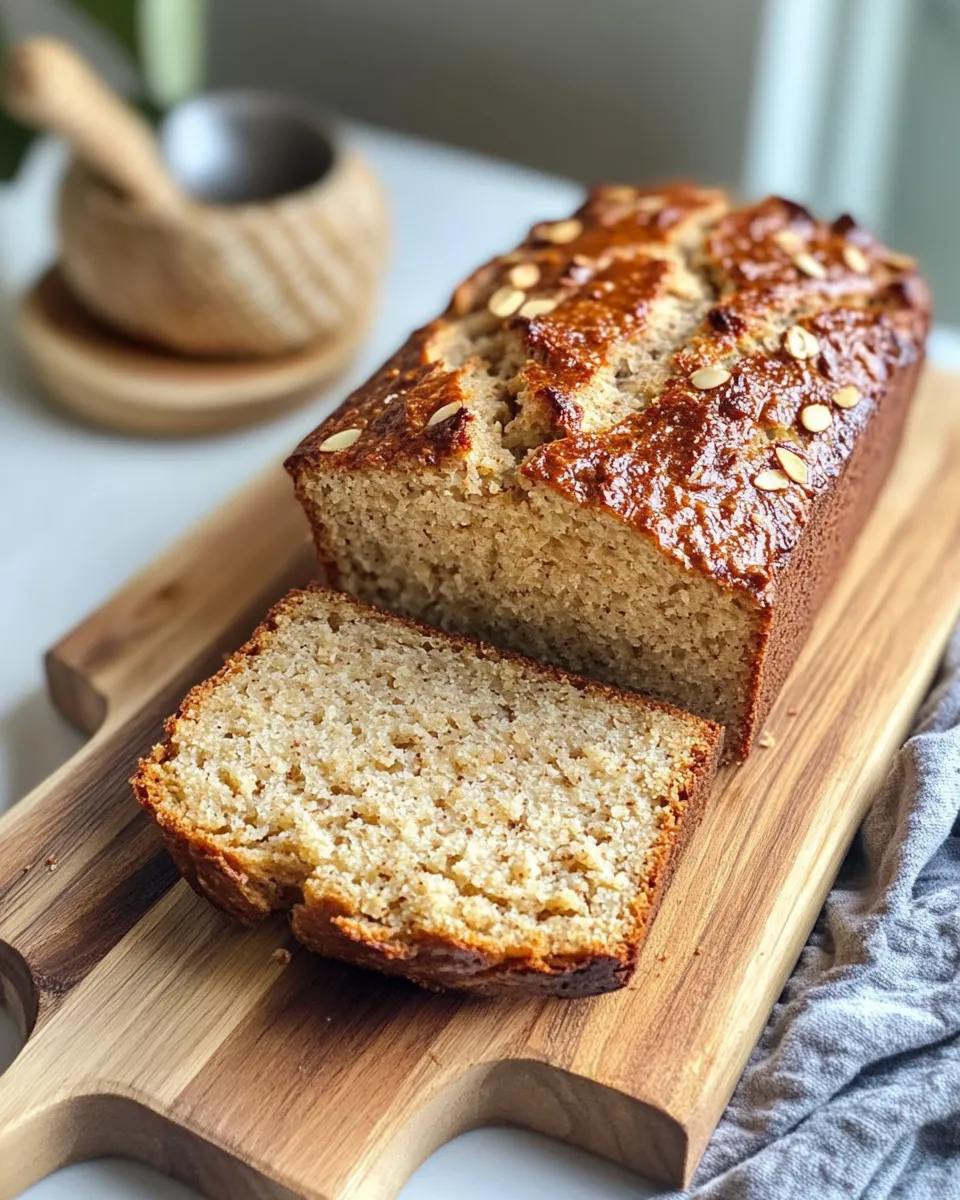 Homemade Almond Flour Bread recipe photo