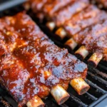 Homemade BBQ Lamb Ribs with Smoky Dry Rub photo