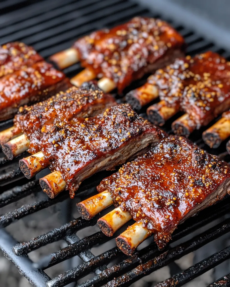 Classic BBQ Lamb Ribs with Smoky Dry Rub recipe image