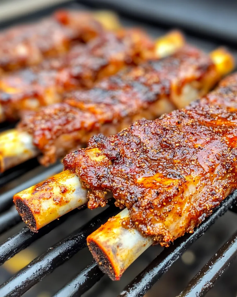 Easy BBQ Lamb Ribs with Smoky Dry Rub dish photo