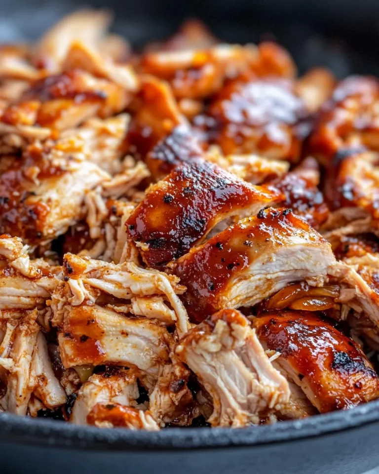 Homemade BBQ Pulled Chicken recipe photo