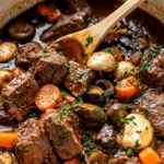 Classic Beef Bourguignon photo