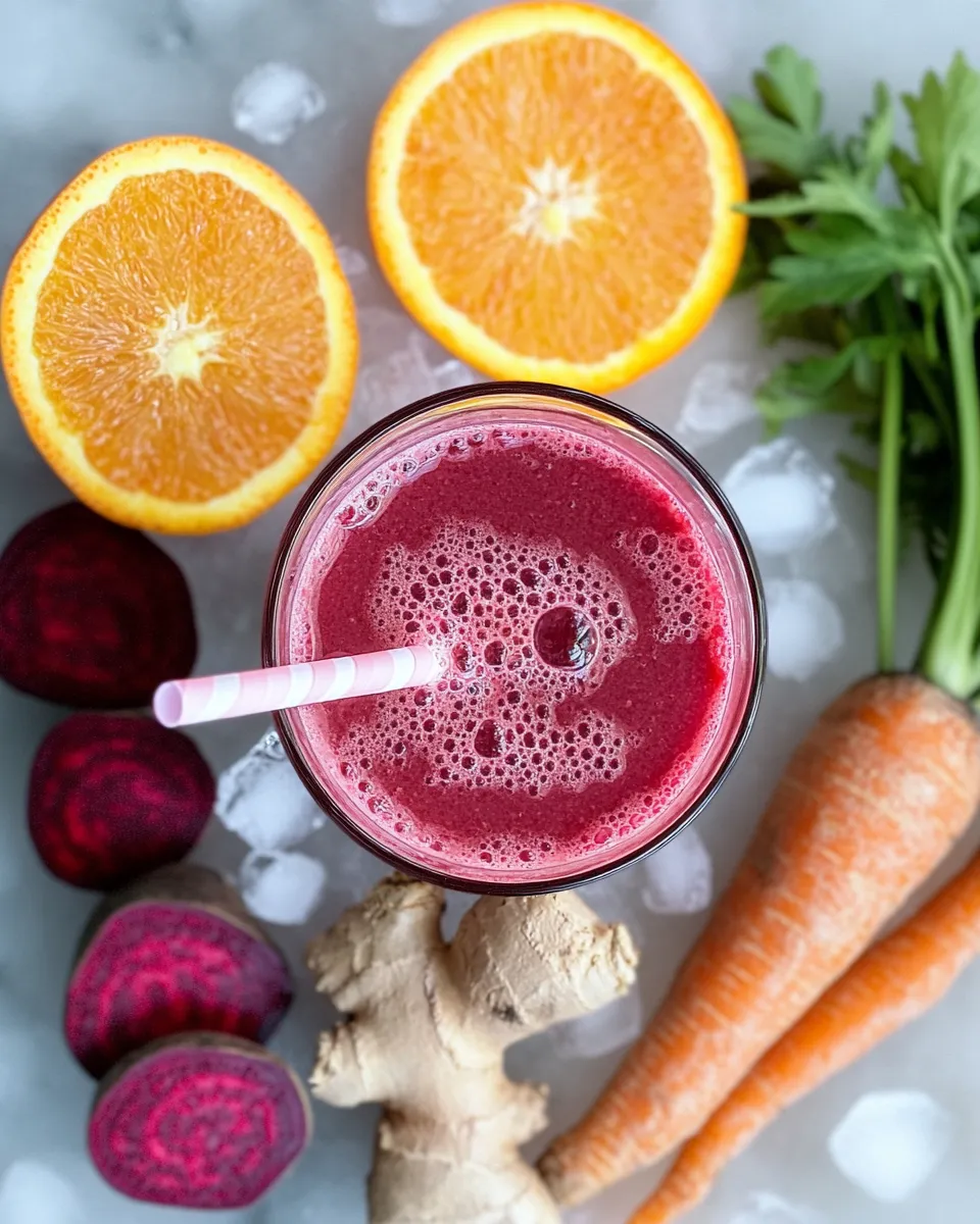 Classic Beet Orange Detox Juice image