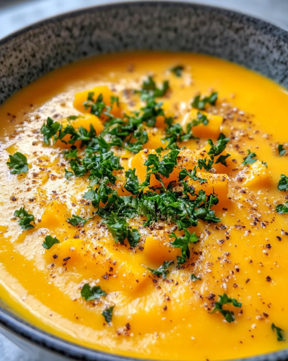 Homemade Butternut Squash Soup photo
