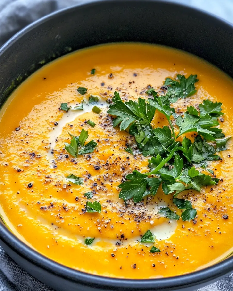 Easy Butternut Squash Soup recipe photo