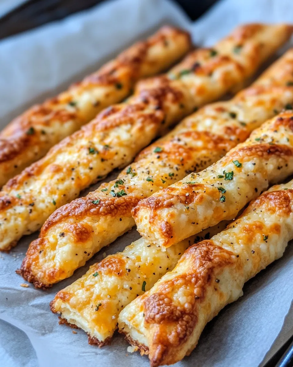 Easy Cheese Straws food shot