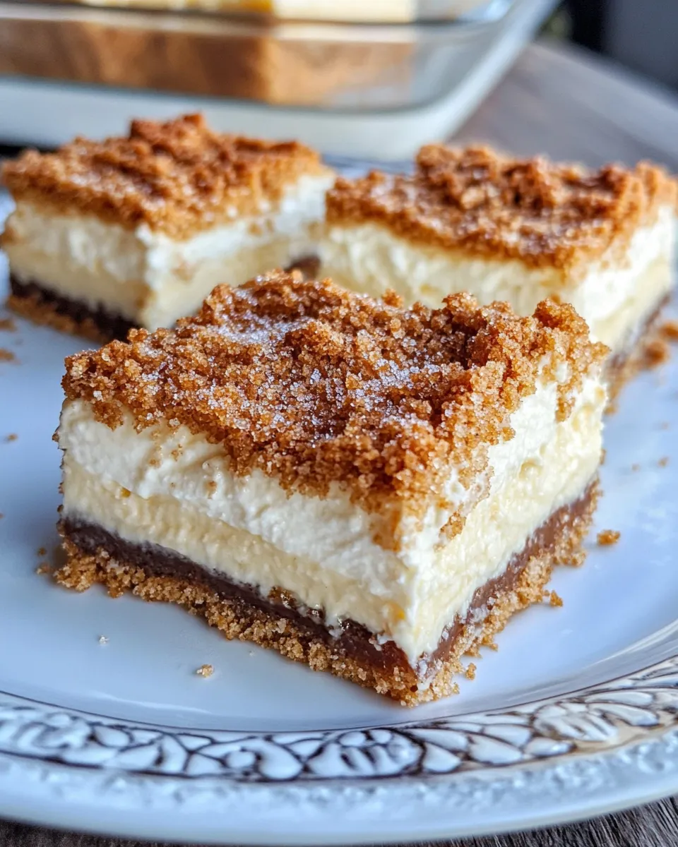 Delicious Cheesecake Bars dish photo