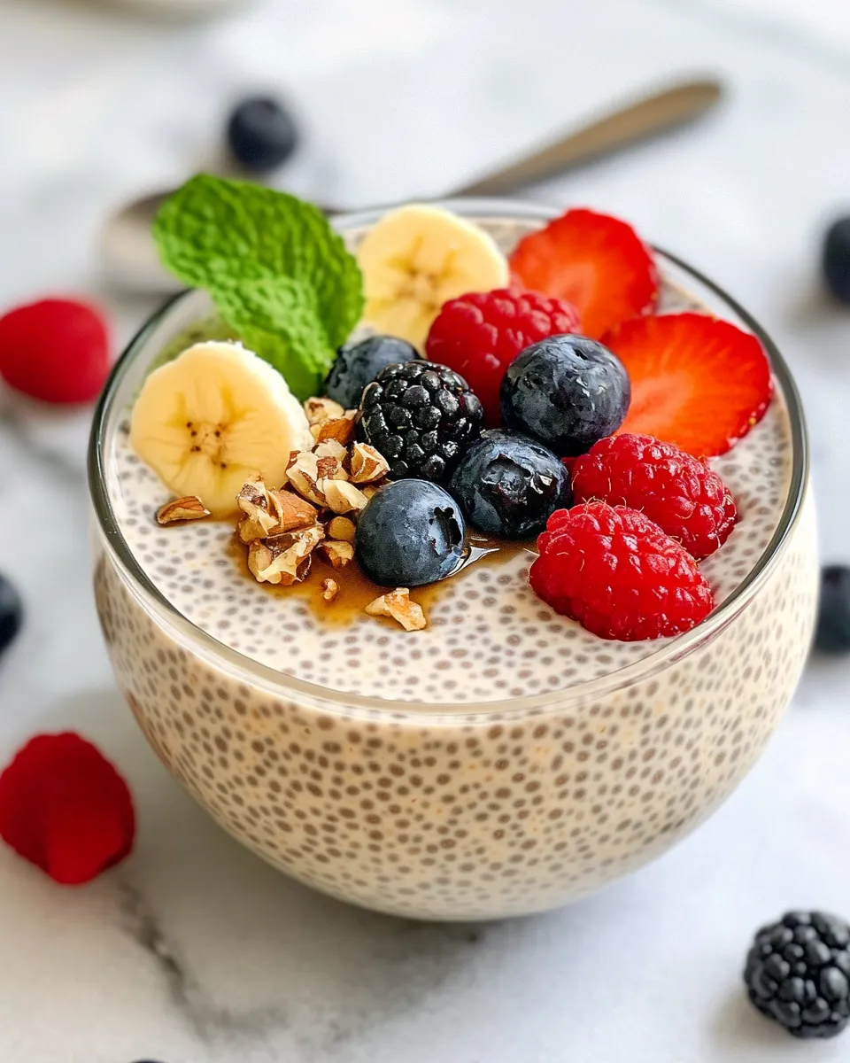 Delicious Chia Seed Pudding dish photo