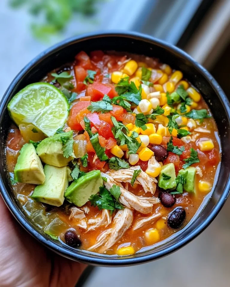 Homemade Chicken Tortilla Soup photo