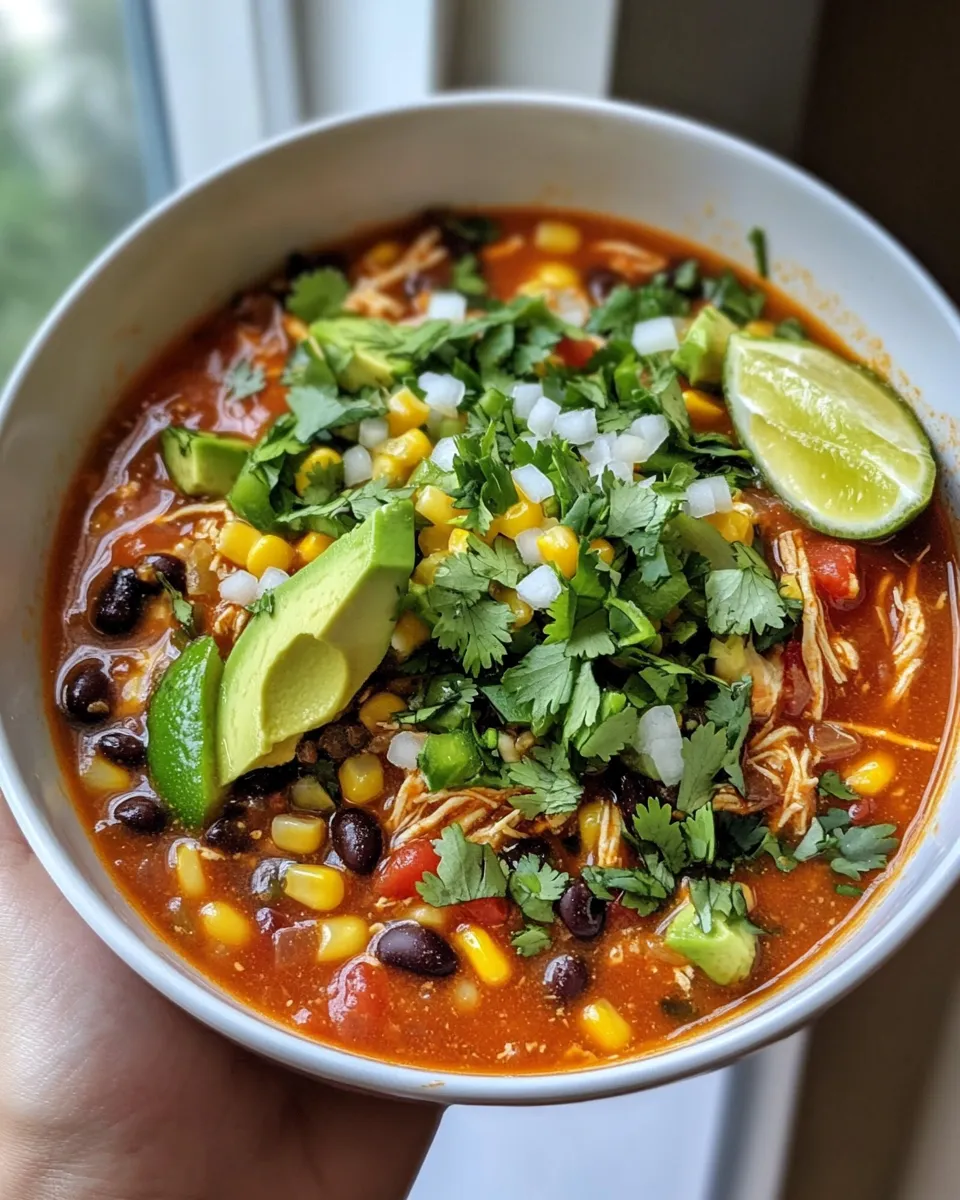 Classic Chicken Tortilla Soup image
