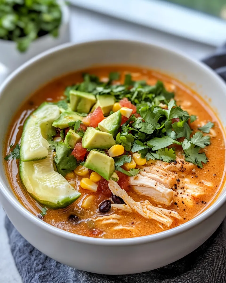 Delicious Chicken Tortilla Soup dish photo