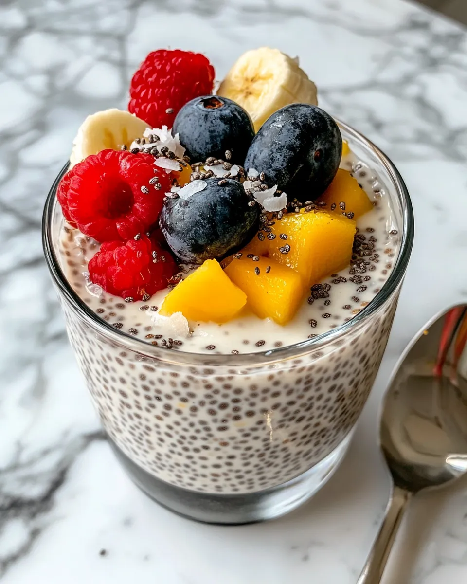 Classic Coconut Chia Pudding recipe image