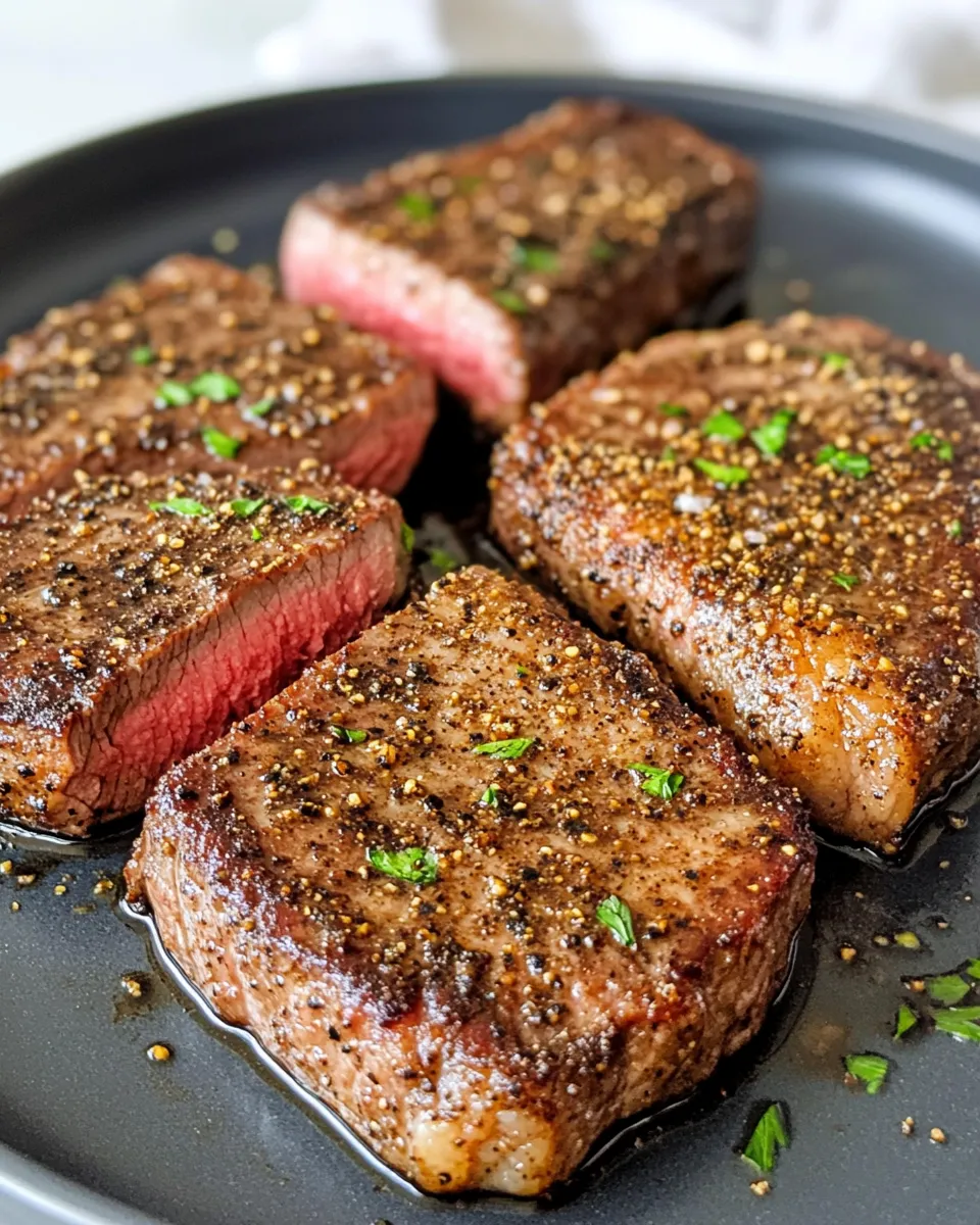Easy Coffee-Rubbed Beef Steak recipe image