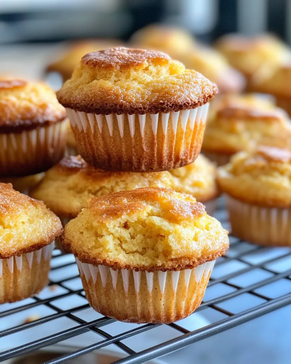 Easy Cornbread Muffins recipe photo
