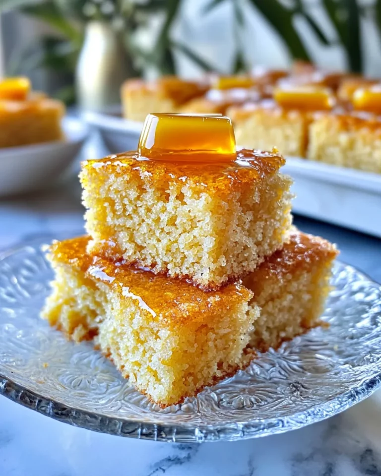 Homemade Cornbread with Honey Butter recipe photo