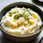 Homemade Creamy Mashed Potatoes with Chives photo