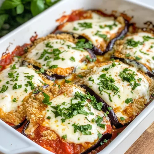 Homemade Eggplant Parmesan photo