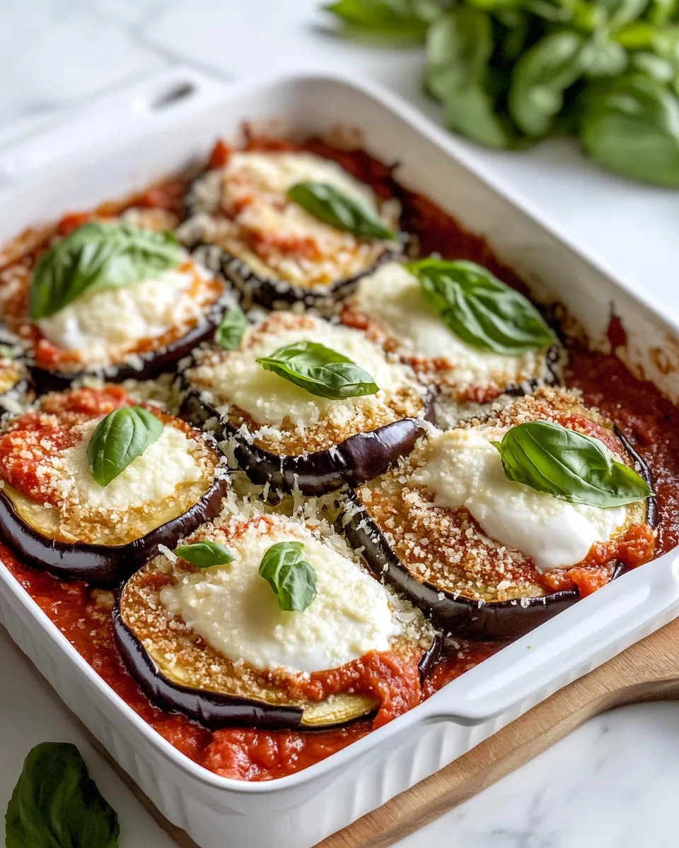 Easy Eggplant Parmesan recipe photo