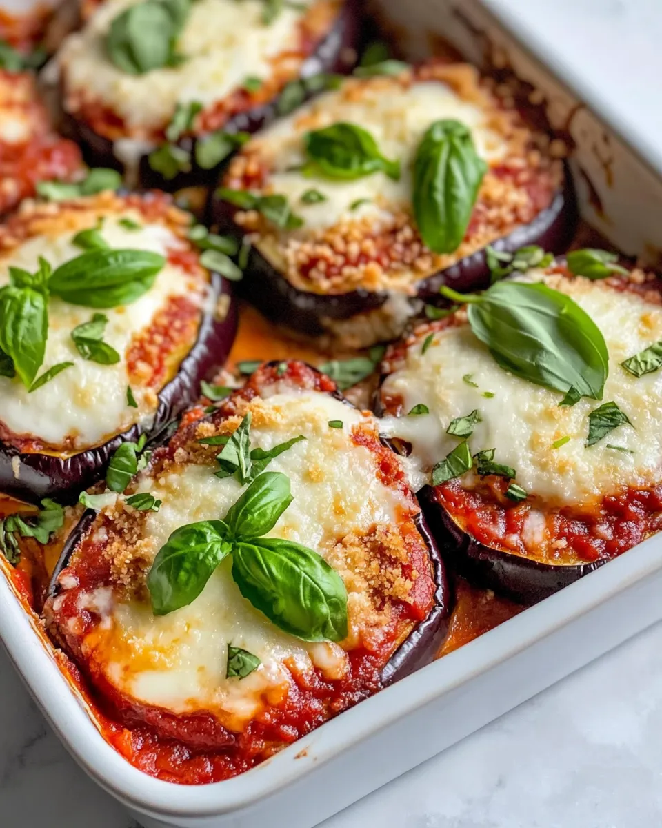 Delicious Eggplant Parmesan dish photo