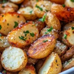 Homemade Garlic Parmesan Roasted Potatoes photo