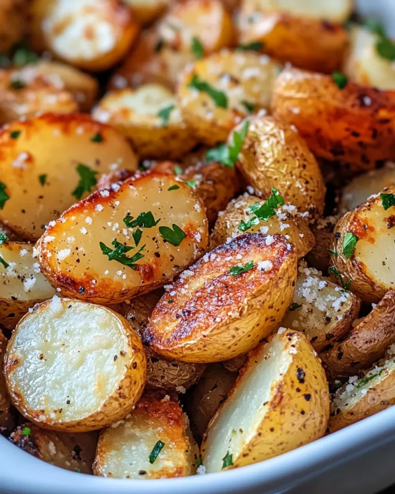 Homemade Garlic Parmesan Roasted Potatoes photo