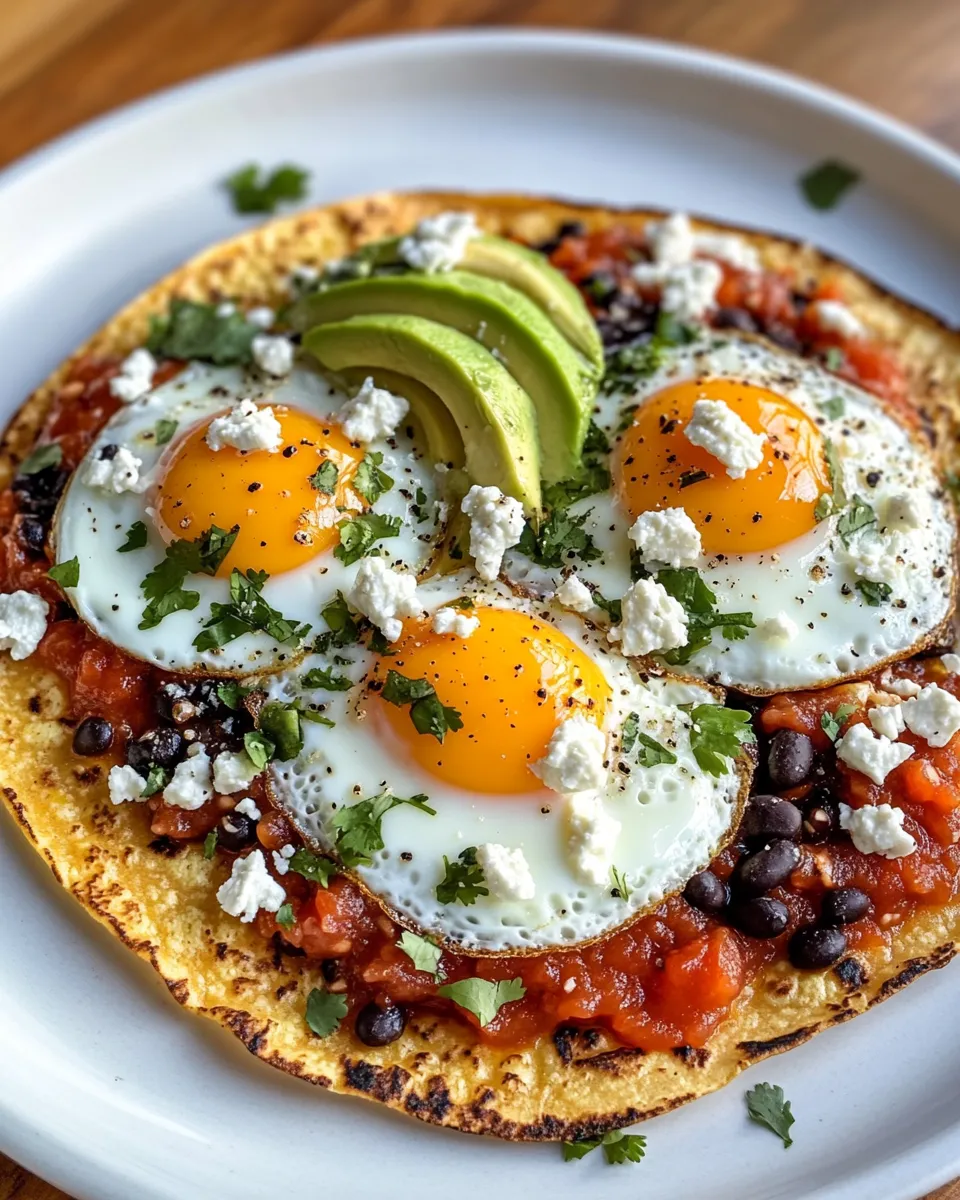 Delicious Huevos Rancheros recipe image