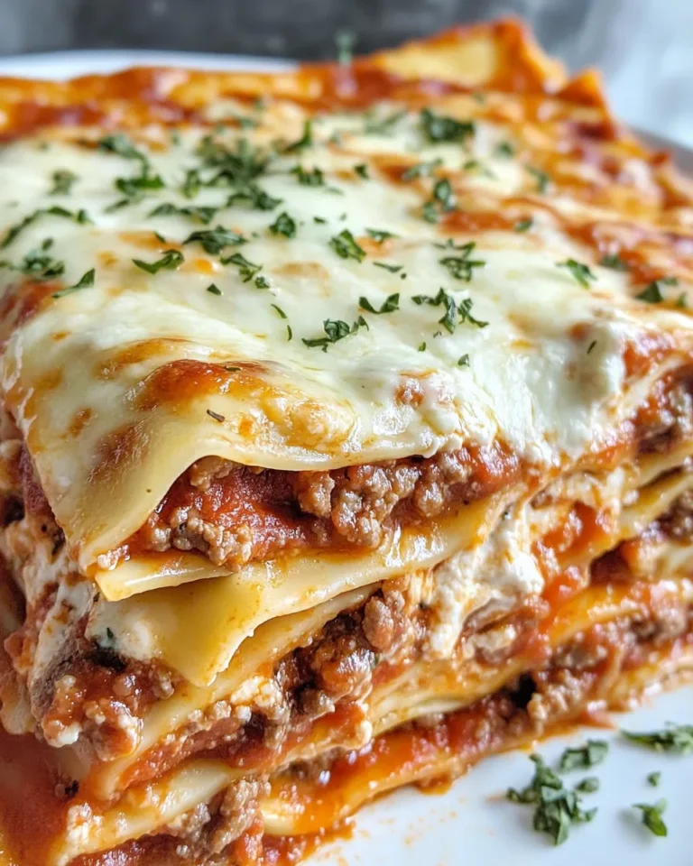 Homemade Lasagna photo