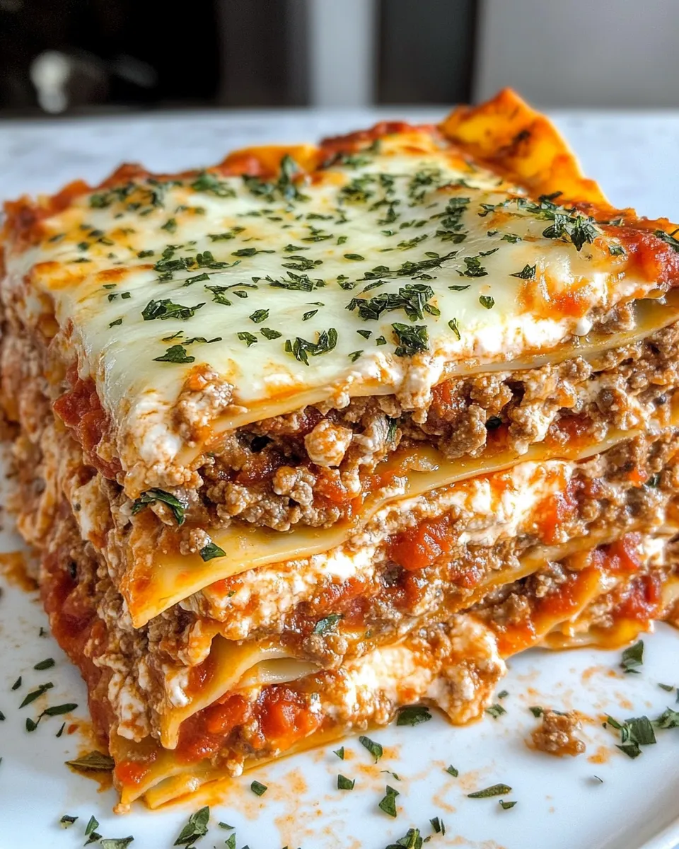 Classic Lasagna recipe image