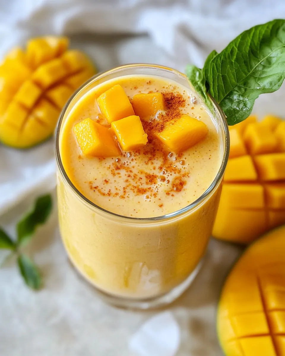 Classic Mango Lassi dish photo