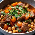 Homemade Moroccan Lamb Tagine recipe photo