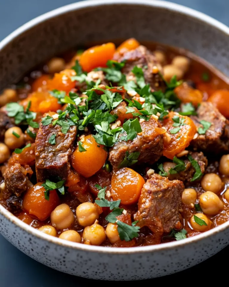 Homemade Moroccan Lamb Tagine recipe photo