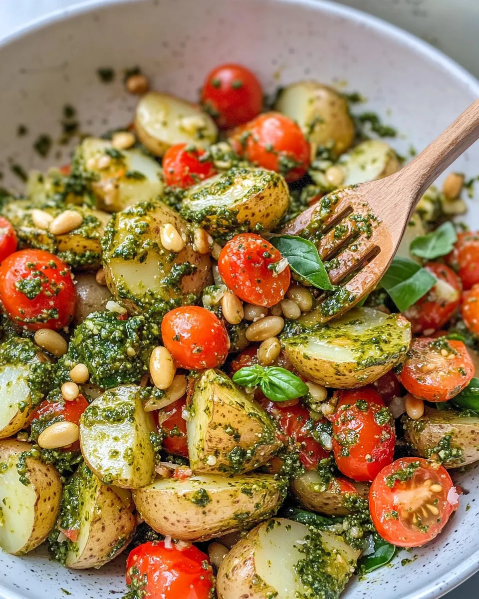 Delicious Pesto Potato Salad picture