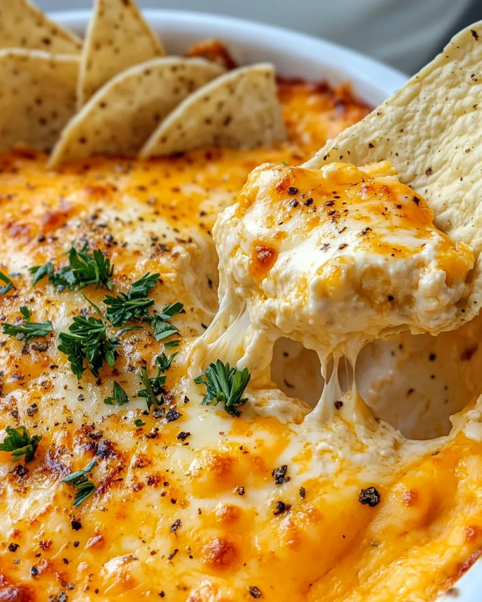 Delicious Pimento Cheese Dip food shot