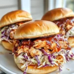 Homemade Pulled Chicken Sandwiches photo