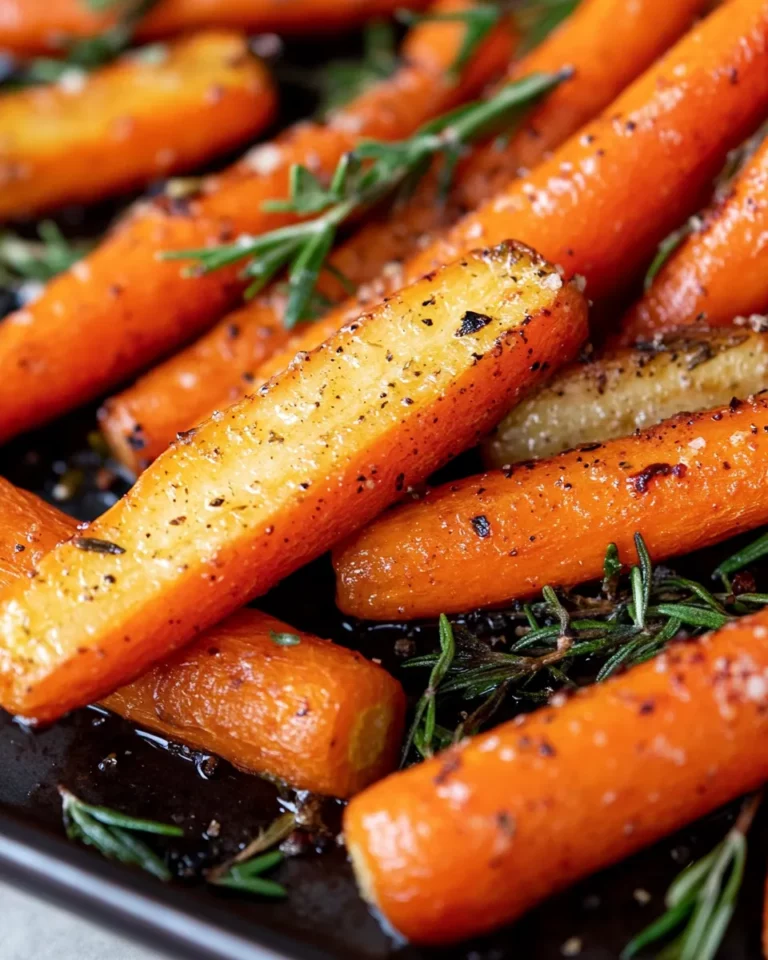 Delicious Rosemary Roasted Carrots photo