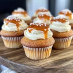 Homemade Salted Caramel Cupcakes photo