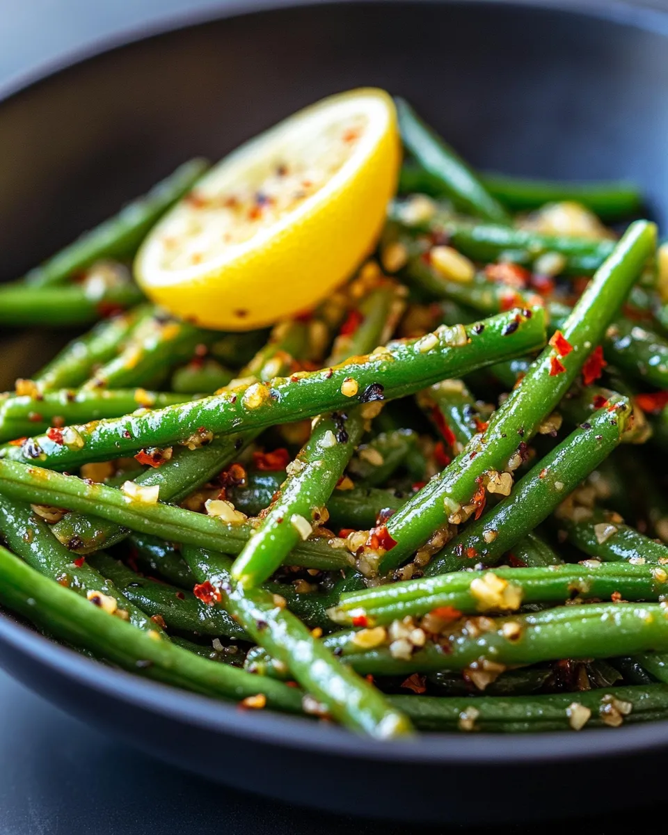 Easy SautÃ©ed Green Beans recipe photo