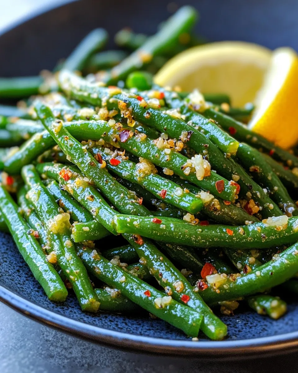 Delicious SautÃ©ed Green Beans dish photo