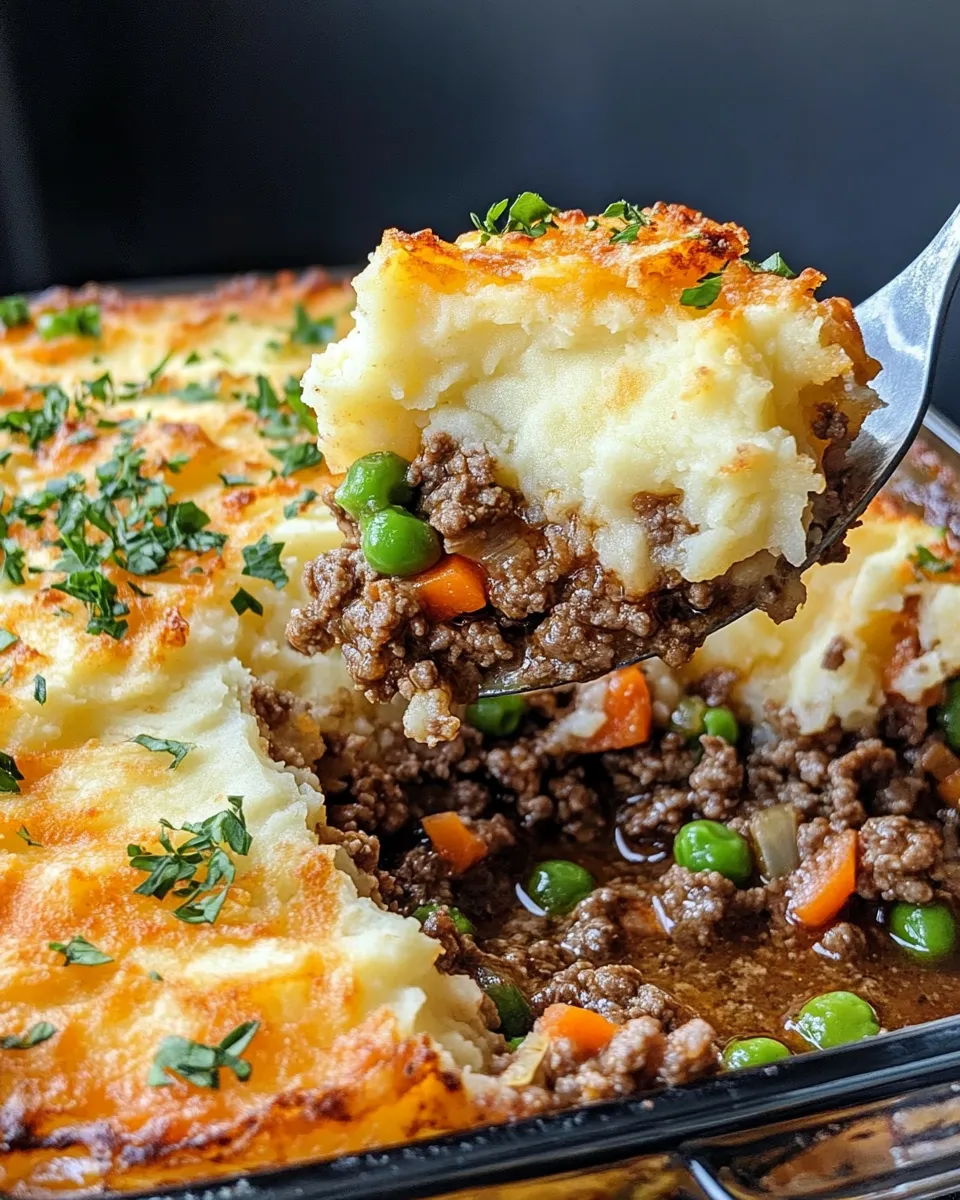Classic Shepherdâ€™s Pie food shot