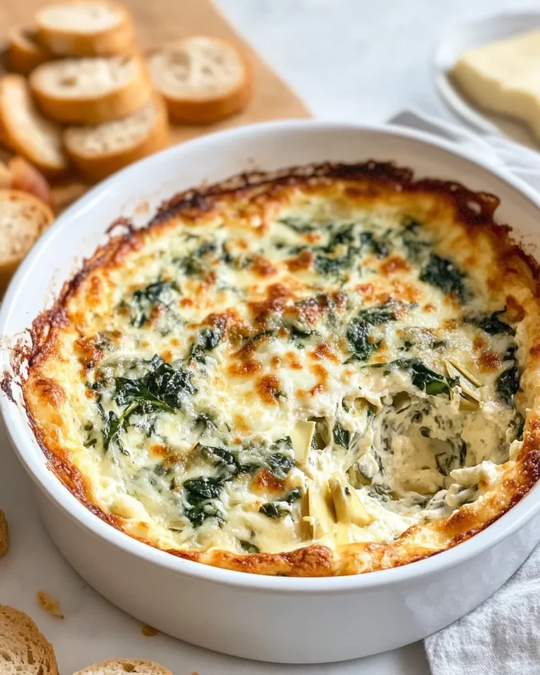 Homemade Spinach Artichoke Dip photo