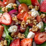 Homemade Spinach & Strawberry Salad recipe photo
