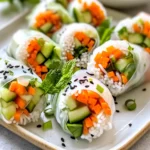 Homemade Veggie Spring Rolls photo