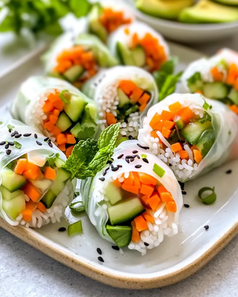 Homemade Veggie Spring Rolls photo