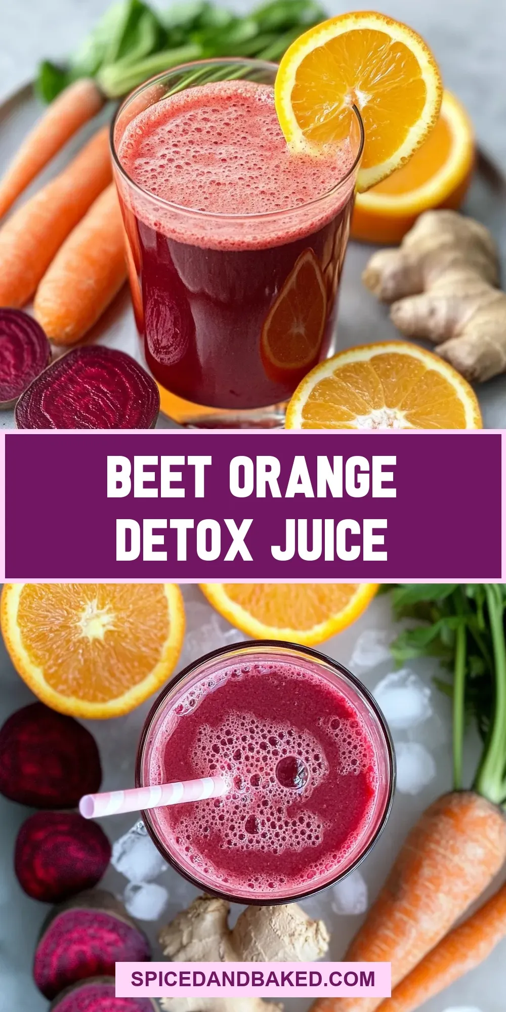 The Best Beet Orange Detox Juice Ever