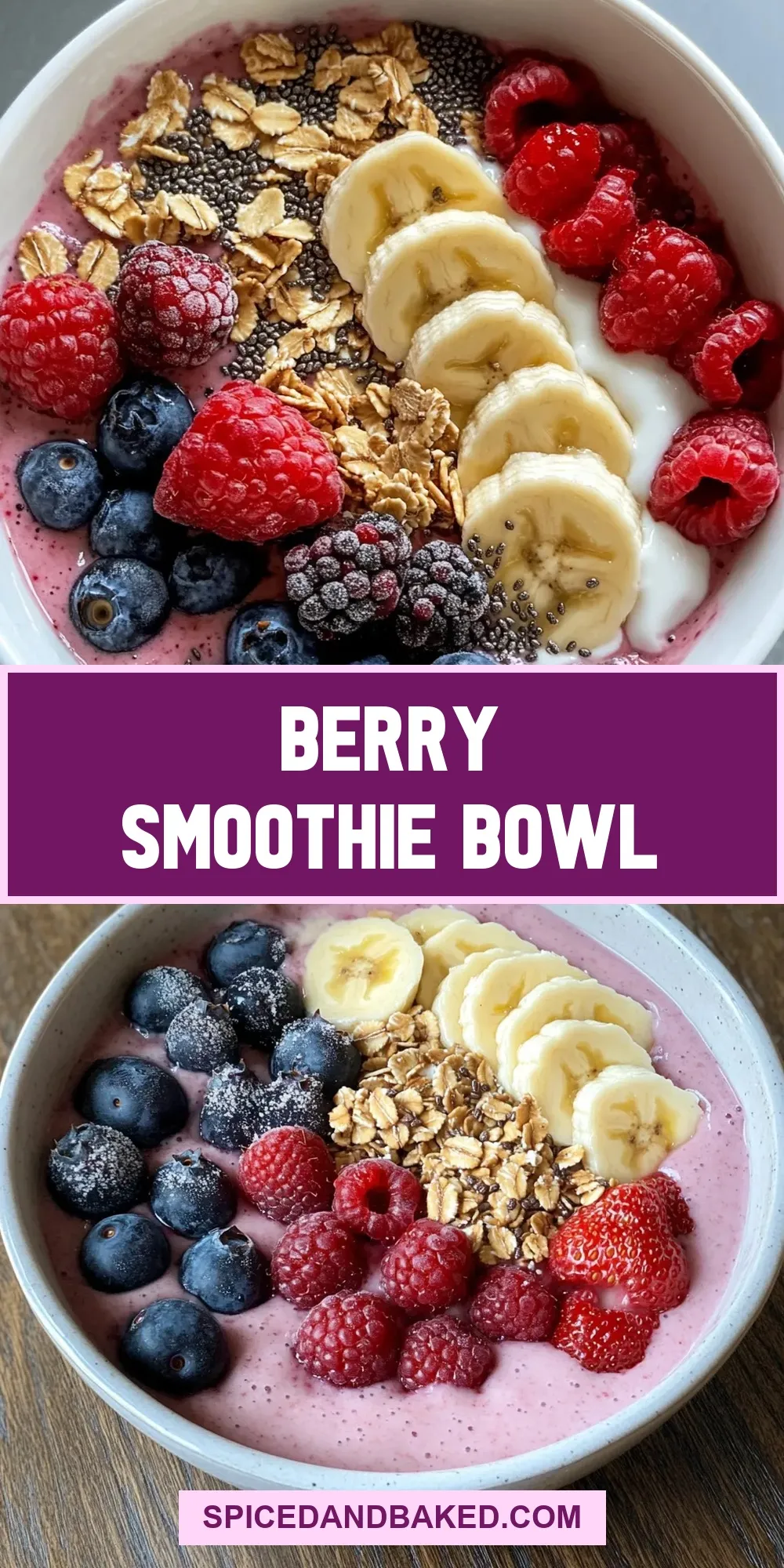 How To Make Fresh Berry Smoothie Bowl