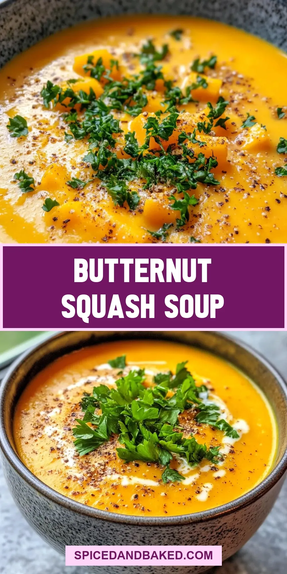 Butternut Squash Soup (Easy & Delicious)