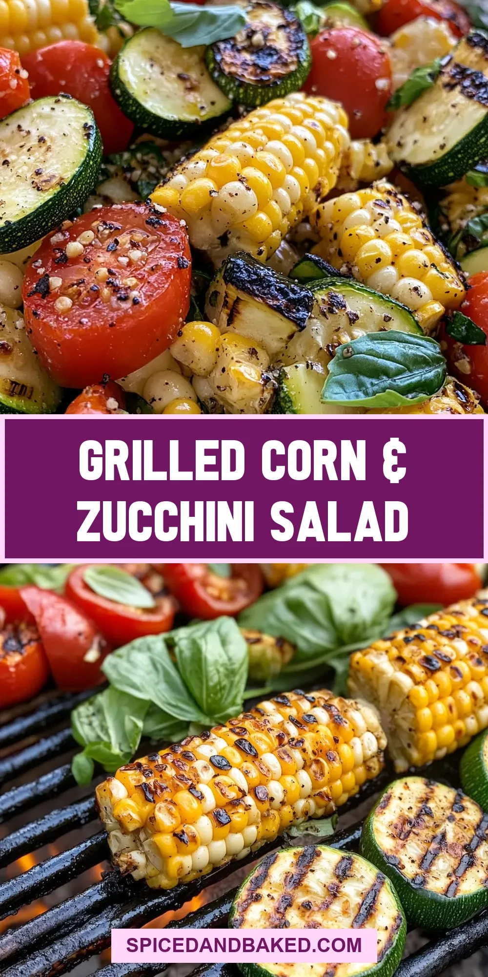 Easy Grilled Corn & Zucchini Salad Recipe