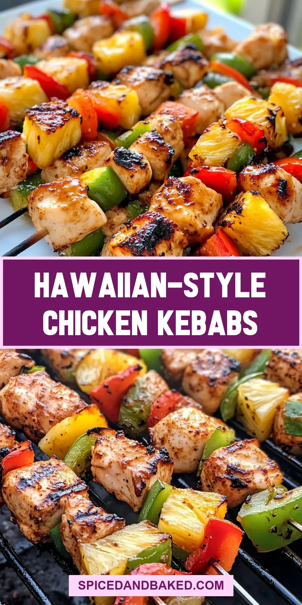 Easy Hawaiian-Style Chicken Kebabs Recipe