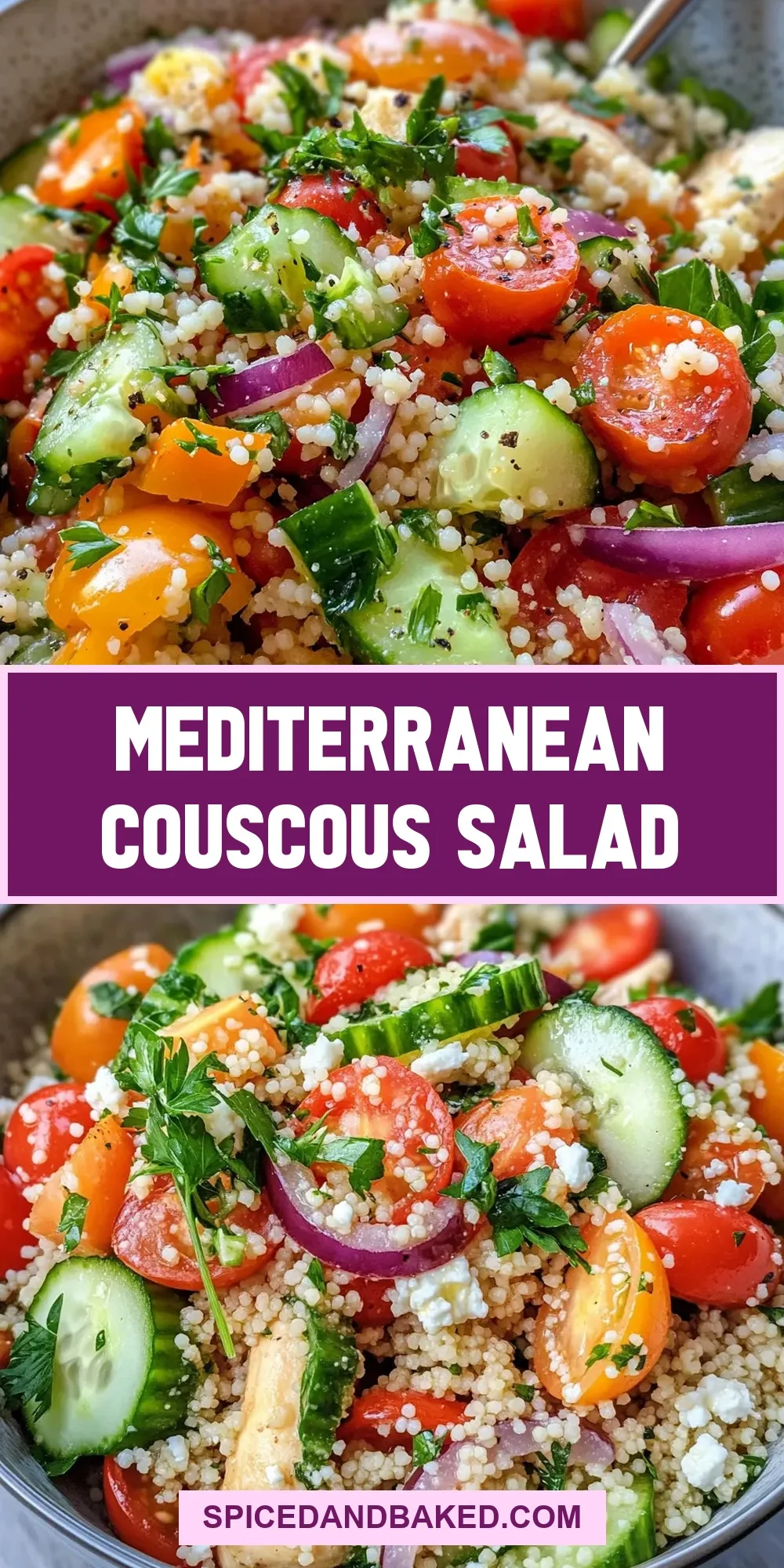 The Best Mediterranean Couscous Salad Ever